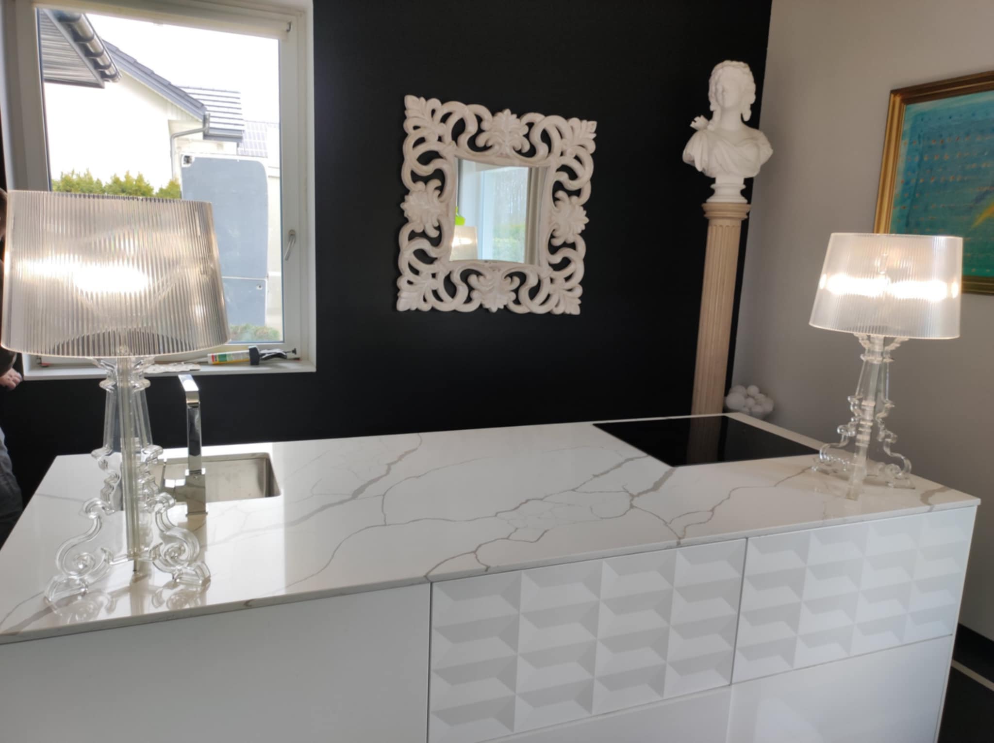 Beautiful stone countertop